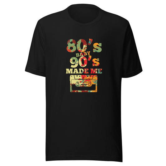 80s Baby 90s Made Me Cassette Tee